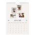 Fotokalender A5 — Fotowand gallerij [Januari]