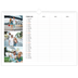 A3 Familieplanners — Simplistisch - gezinsplanner 3 personen [Februari]