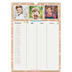 A3 Familieplanners — Rustiek - gezinsplanner 3 personen [Februari]