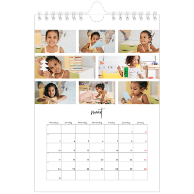 Fotokalender A5 — Foto arrangement [Maart]
