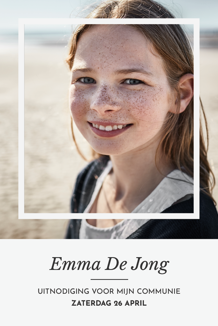 Uitnodigingen — Kadercompositie