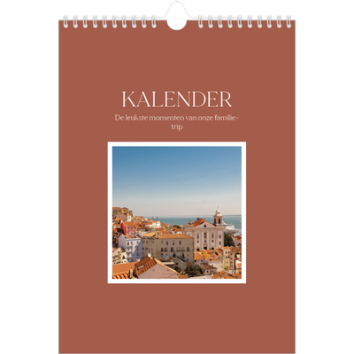 Fotokalender A4 (20 x 30 cm) — Klassieke kleuren [omslag]