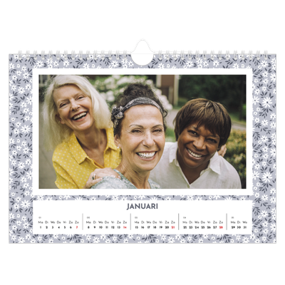 Fotokalender A5 — In volle bloei [Februari]