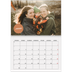 Fotokalender A4 Dubbel (30 x 40 cm) — Fotosticker [Januari]