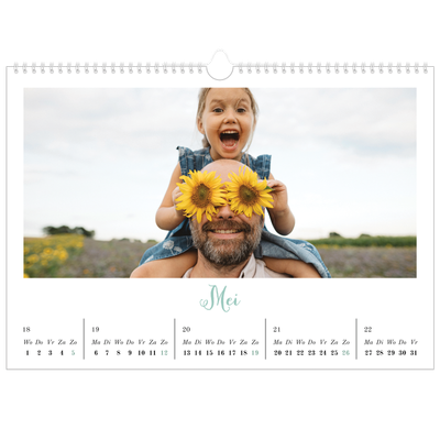 Fotokalender A3 — Hallo wereld [omslag]