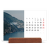 Bureaukalender met houten standaard  — Eindeloze ontsnapping [April]