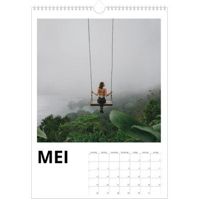 A3 Jaarkalender — Witte randen [omslag]