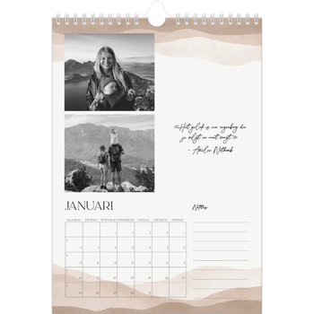 Fotokalender A4 — Welzijn quotes