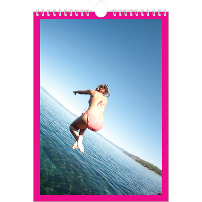 Fotokalender A4 (20 x 30 cm) — Fel gekleurde kaders [omslag]