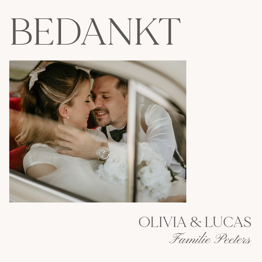 Bedankkaarten — Serif en zand