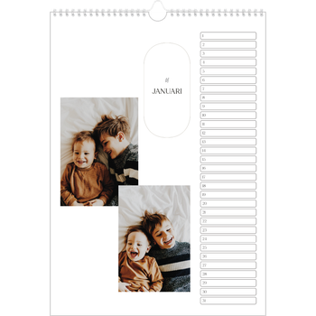 Fotokalender A3 — Plannen maken