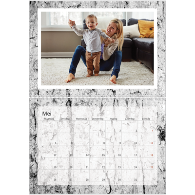 Fotokalender A4 Dubbel (30 x 40 cm) — Boomschors [Mei]