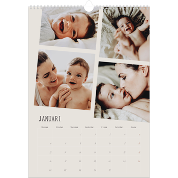 Fotokalender A3 — Herinneringen in beweging