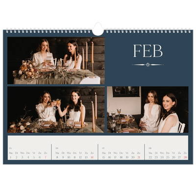 Fotokalender A3 — Leisteen & schreef [Februari]