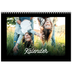 Fotokalender A4 Dubbel (30 x 40 cm) — Zwart [omslag]