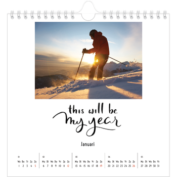 Fotokalender Vierkant — Citaten