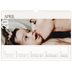 Fotokalender A3 — Overlappende tekst [April]