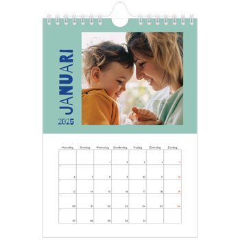 Fotokalender A5 — Vrolijk & kleurrijk