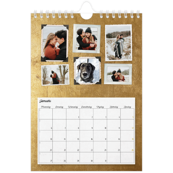 Fotokalender A5 — Fotocollage