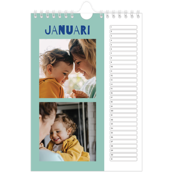 Fotokalender A5 — Vrolijk & kleurrijk