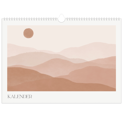 Fotokalender A3 — Welzijn quotes [omslag]