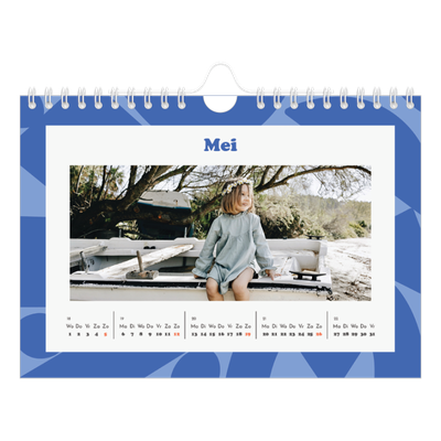 Fotokalender A5 — Speelse patronen [omslag]
