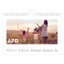 Fotokalender A5 — Grote maandaanduiding [April]