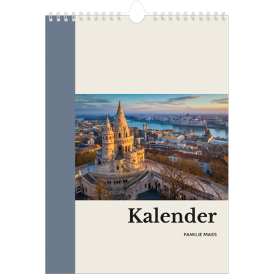 Fotokalender A4 (20 x 30 cm) — Bezienswaardigheden van de wereld [omslag]
