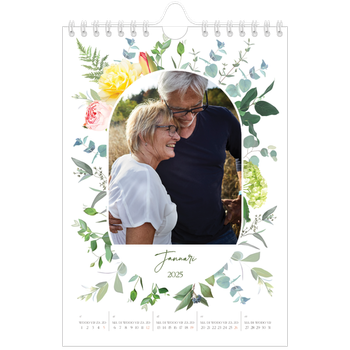 Fotokalender A5 — Klassieke bloemen