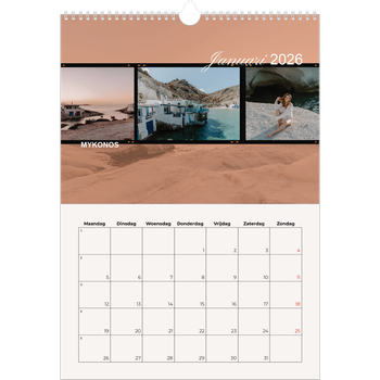 Fotokalender A3 — Zin in avontuur