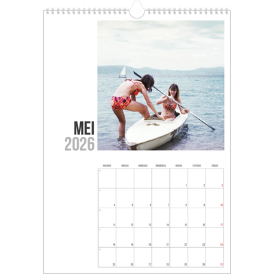 A3 Jaarkalender — Verkorte tekst [omslag]