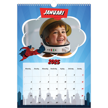 Fotokalender A3 — Stripboek