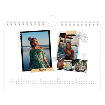 Fotokalender A5 — Plakboek flair
