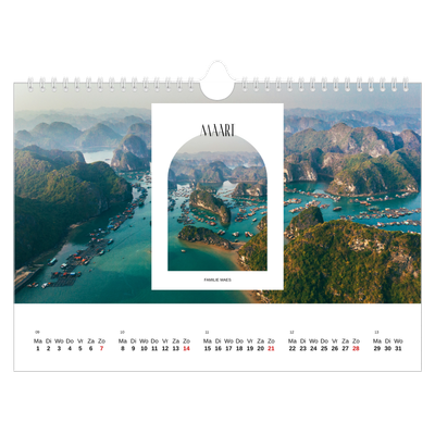 Fotokalender A4 — De open boog [Maart]