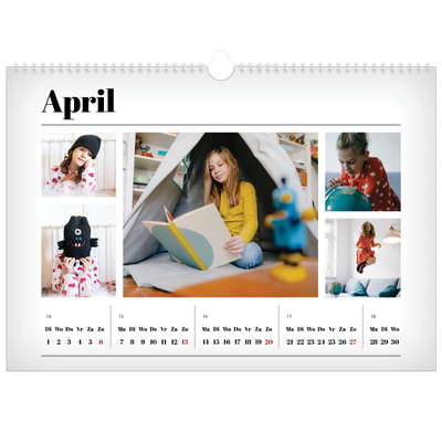 Fotokalender A3 — Vers van de pers [April]