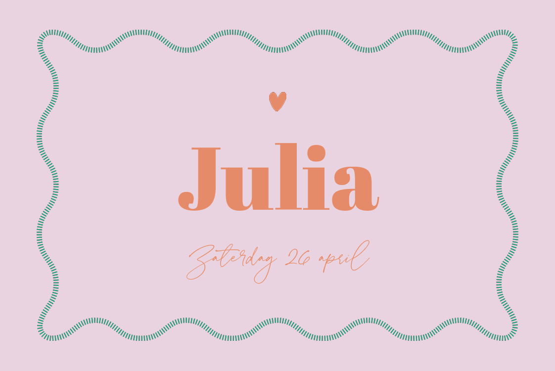 Uitnodigingen — Blos en kronkel