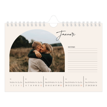 Fotokalender A5 — Boog van herinneringen