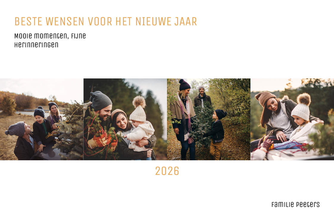 Fotokaarten — Fotostrip collage