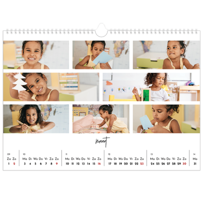 Fotokalender A3 — Foto arrangement [Maart]