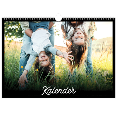 Fotokalender A3 — Zwart [omslag]