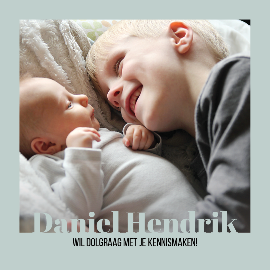 Uitnodigingen — Vetgedrukte letters