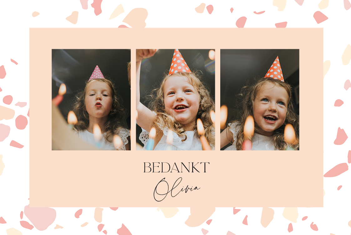 Bedankkaarten — Terrazzo