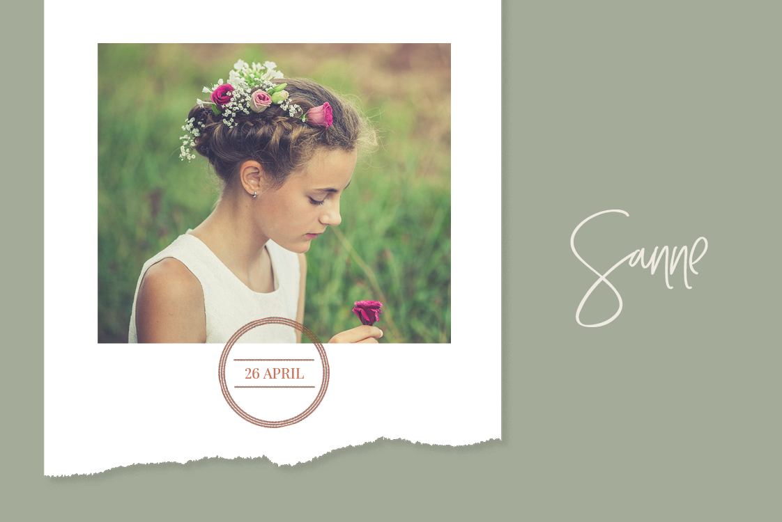 Bedankkaarten — Salie