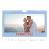 Fotokalender A5 — Retro stijl frames [Februari]