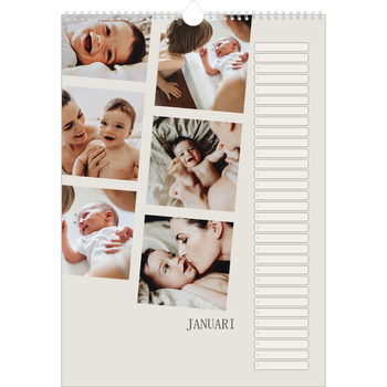 Fotokalender A3 — Herinneringen in beweging