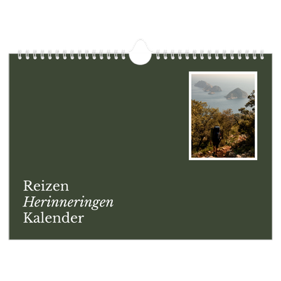 Fotokalender A4 — Redactionele Aarde [omslag]