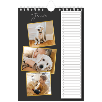 Fotokalender A5 — Herinneringen verzamelen
