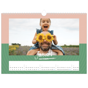 Fotokalender A3 — Kleuren en patronen