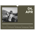 Fotokalender A3 — Modern en gedurft [April]