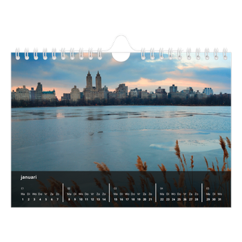 Fotokalender A5 — Fotoverloop naar transparant